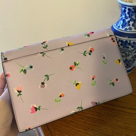 2019 Kate Spade NWT Cameron Wildflower Ditsy Convertible Crossbody + Wallet - Picture 8 of 13